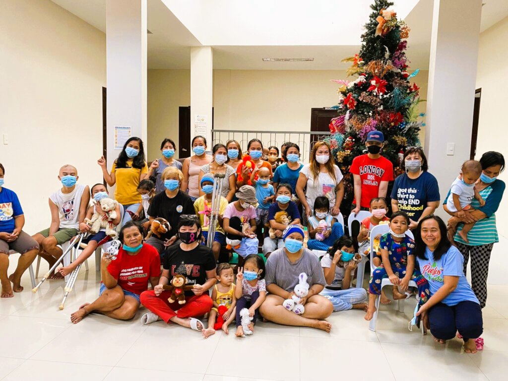 Christmas Party Joy for 100 Children with Cancer