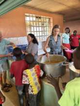 Lunchtime at the Live & Learn in Kenya Dining Hall