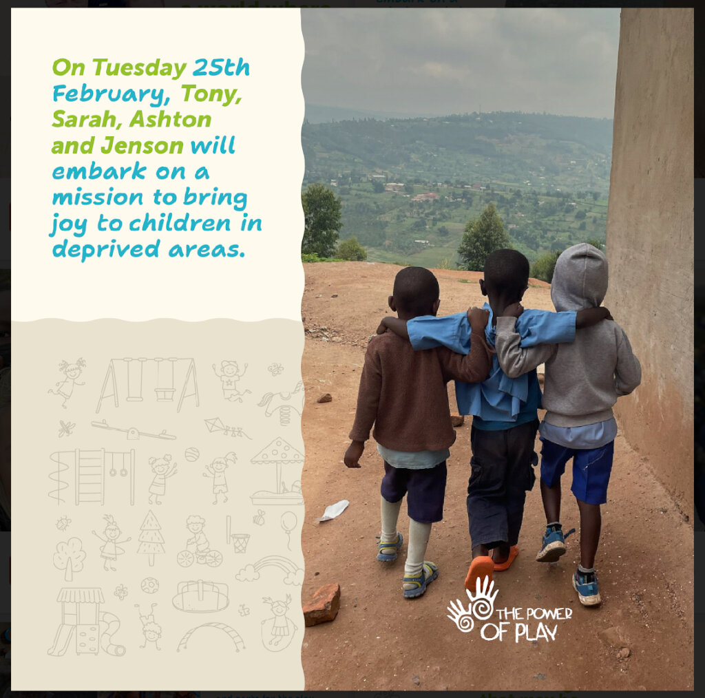 Help the Staffords build a playground in Tanzania