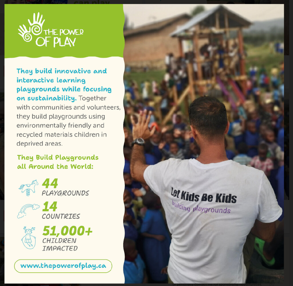 Help the Staffords build a playground in Tanzania