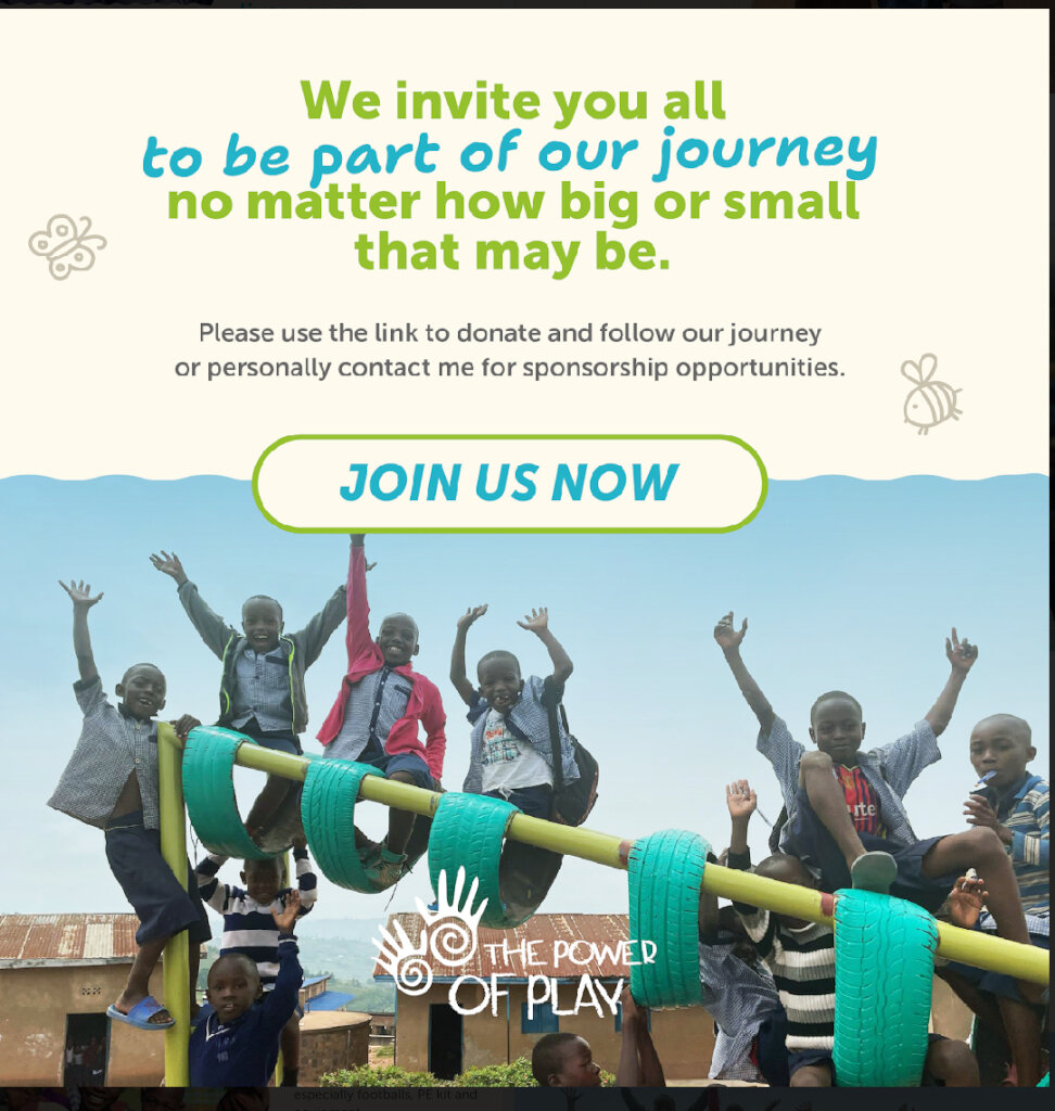 Help the Staffords build a playground in Tanzania