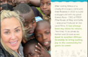 Help the Staffords build a playground in Tanzania