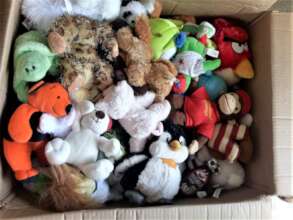 New toys arrive for the children