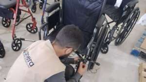 Medical Equipment being checked in Lebanon