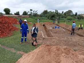 Construction work at Chadza