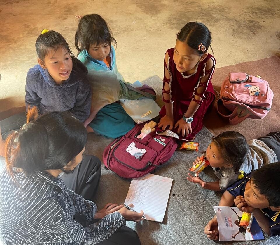 A 'parenthood' training for 21 villages in Nepal.
