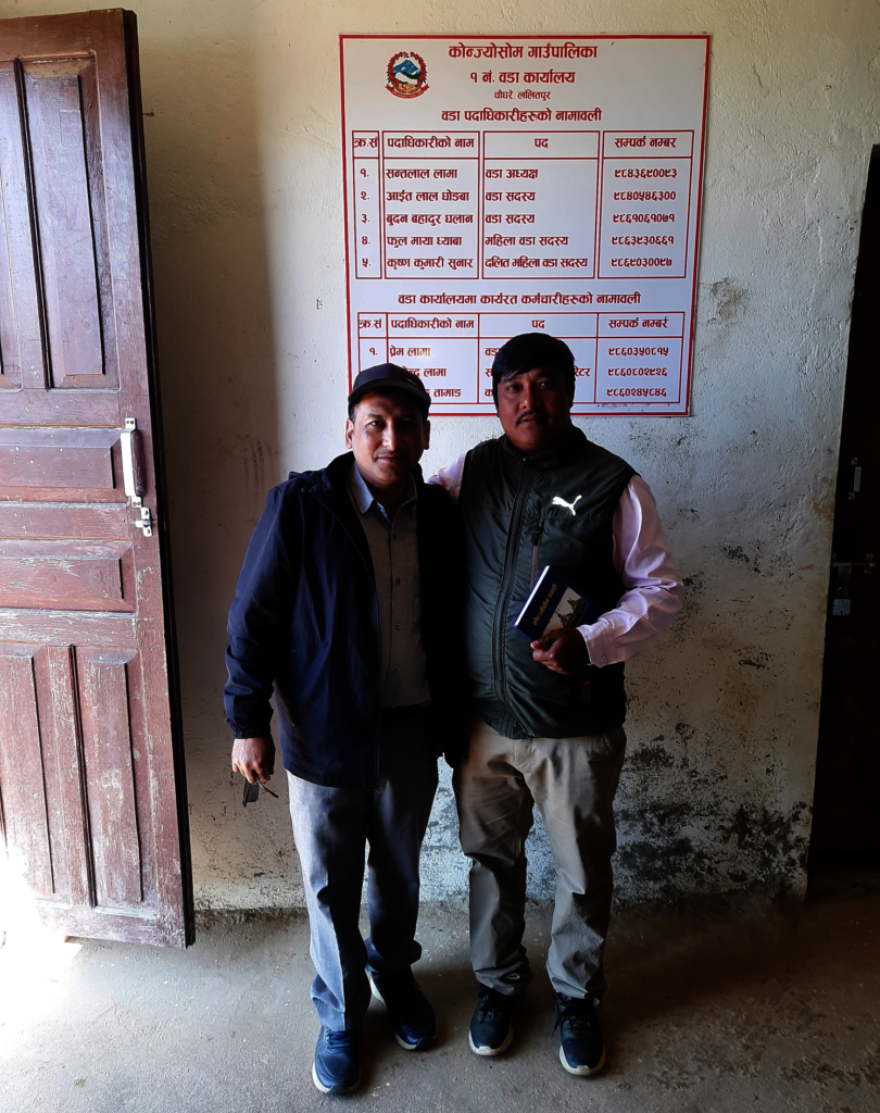 A 'parenthood' training for 21 villages in Nepal.