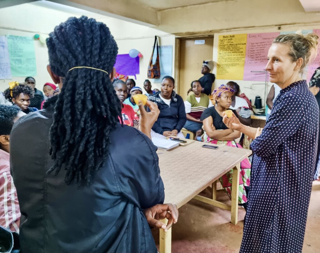 End period poverty for girls in Nairobi's slums