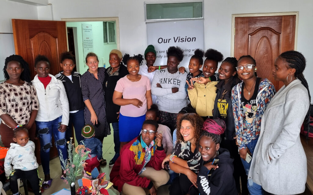 End period poverty for girls in Nairobi's slums