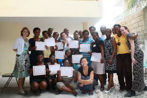 Women of TOYA Foundation, future LitClub leaders.