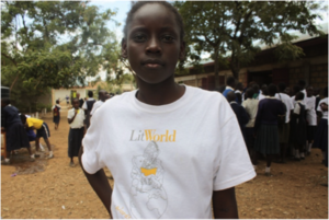 Kenya Girls LitClub member