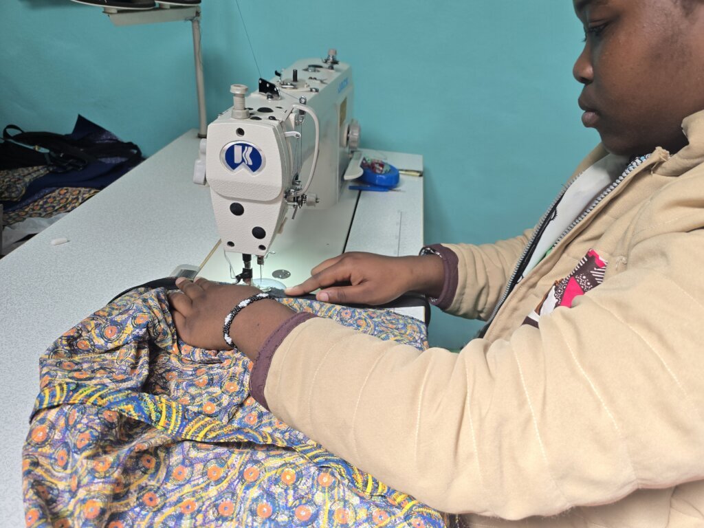 Fund A Women to learn to sew this Giving Tuesday