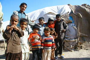 Children from Bam
