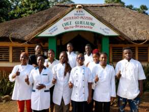 New Bio-Benin cooking apprentices