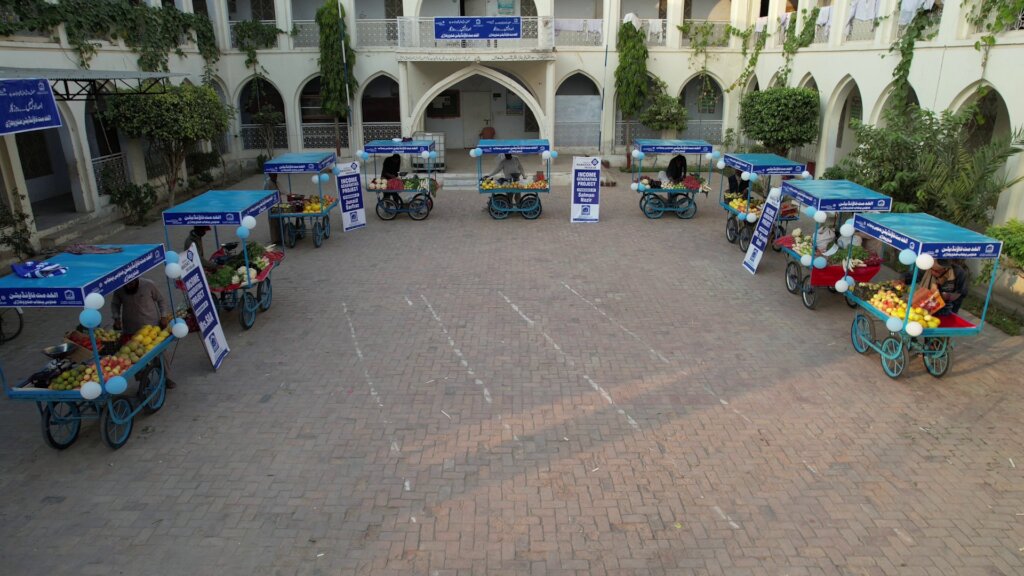 Provide 100 Fruitcarts to deserving in Pakistan