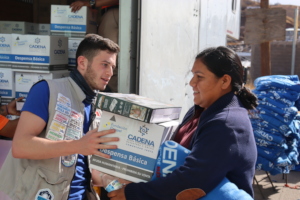 Providing aid to communities