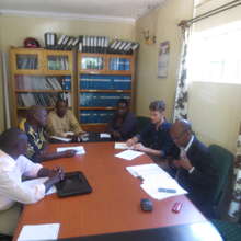 Kelly  meets MMHF officials