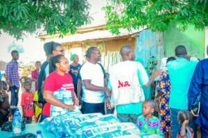 Distribution of sanitary pads