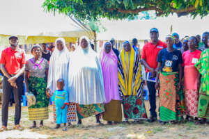 Relieved community women