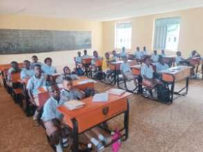 New classroom furniture