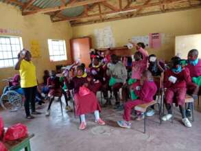 maureen explains to  girls to  avoid period shame