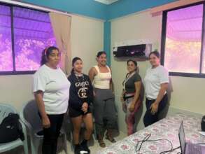 Juana (left) and YEP Coordinator, Yralma (right).