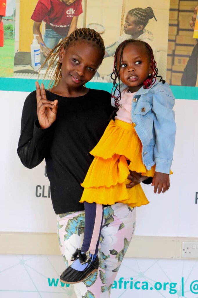 Claudia, a teenage mother in CFK's Funzo Project