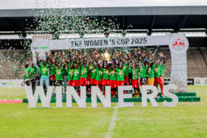 Kibera Soccer Women FC win the Womens' Cup