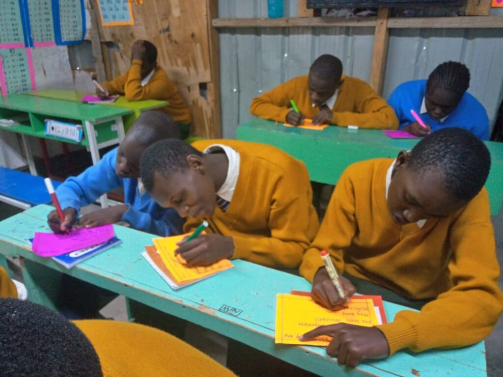 class in progress