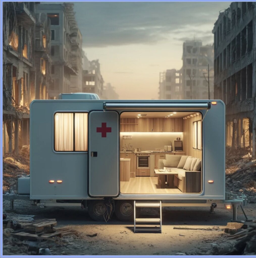 Help Buy, Convert 20 Mobile Homes into Aid Station