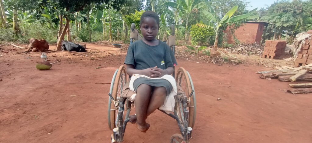 Provide wheelchairs to Disabled People in Uganda
