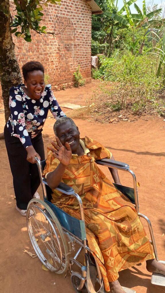 Provide wheelchairs to Disabled People in Uganda