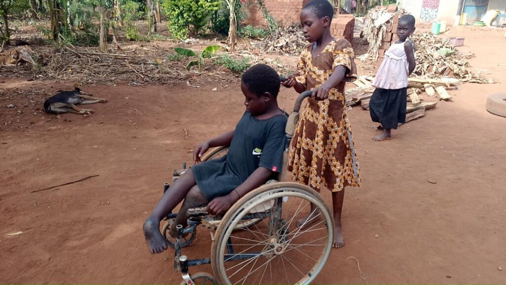 Give 50 Wheelchairs to Disabled People in Kamuli.