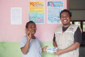 Distribution of medicine kits at Bokang School