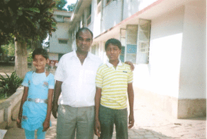 Talo at his boarding school