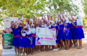 Give a sanitary pad to keep a girl in Ghana in Sch
