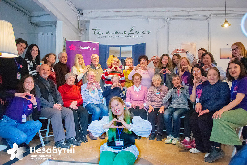 Make Dementia Cafes for 200 Ukrainians in 5 cities