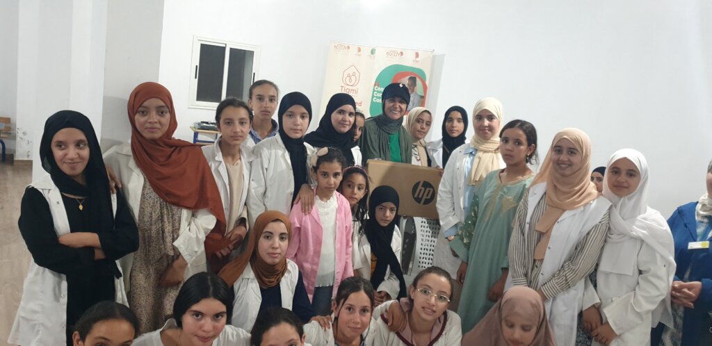 Photo with the beneficiaries