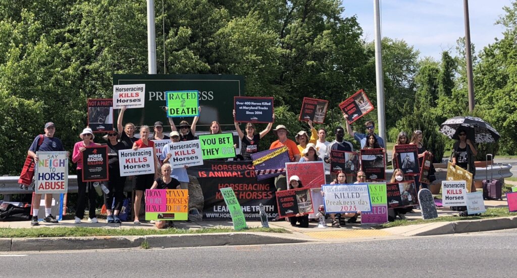Preakness Protest, Baltimore Maryland