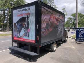 Mobile Billboard at Saratoga, NY