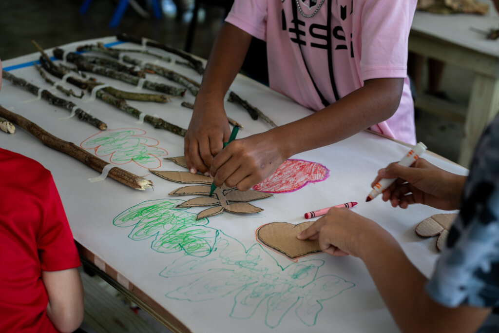 Empowering childrens in Puerto Rico Art Program