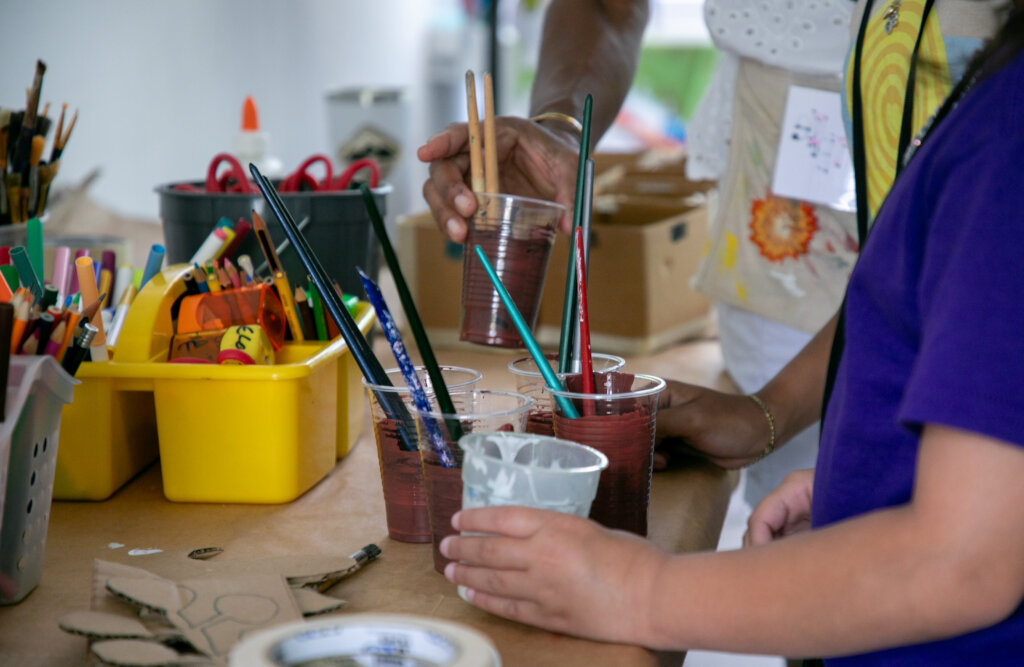 Empowering childrens in Puerto Rico Art Program