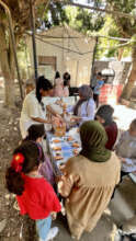 Essential support for displaced Palestinians