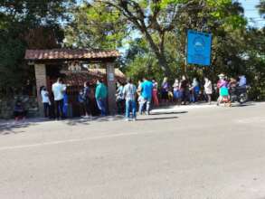 the line every day