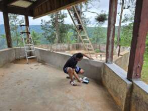 Image showing partition and staff painting