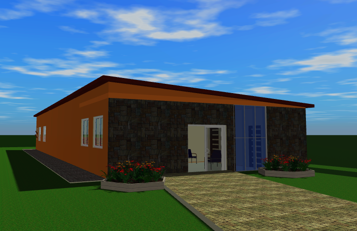 Architects drawing of the proposed lab facility