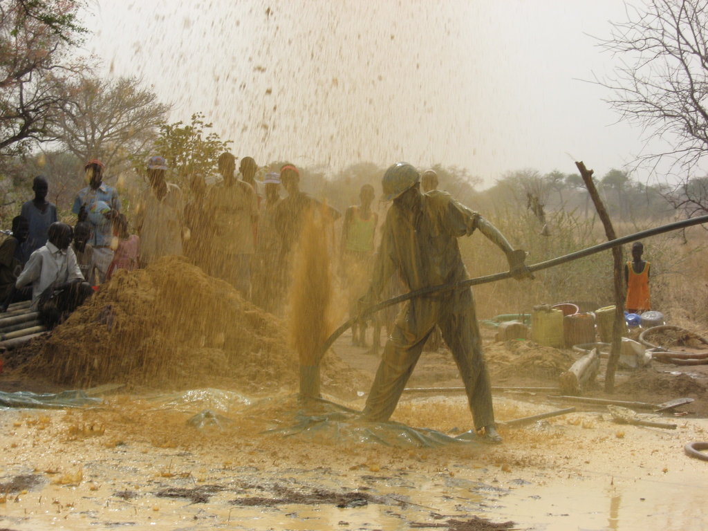 Build a well in Southern Sudan for 1500 people