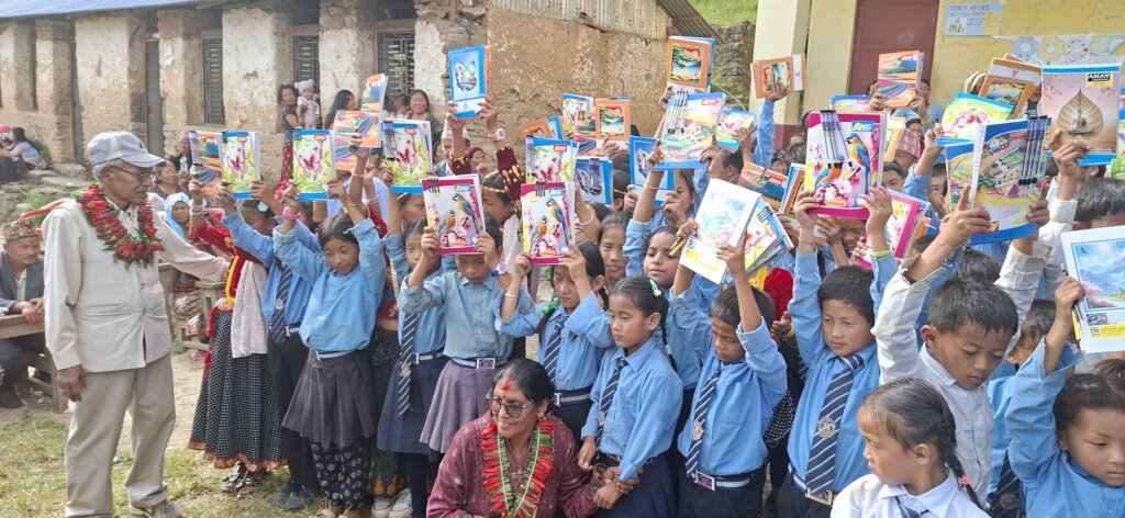 School Stationary distribution at Devitar school