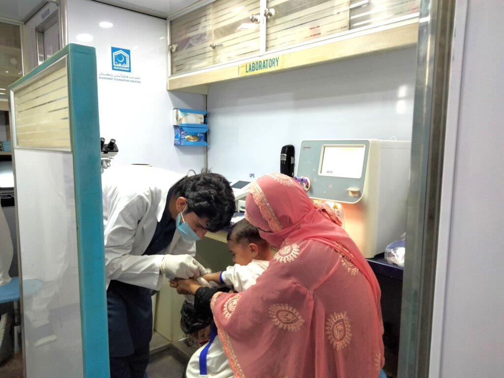 Support Mobile Health Unit in Pakistan