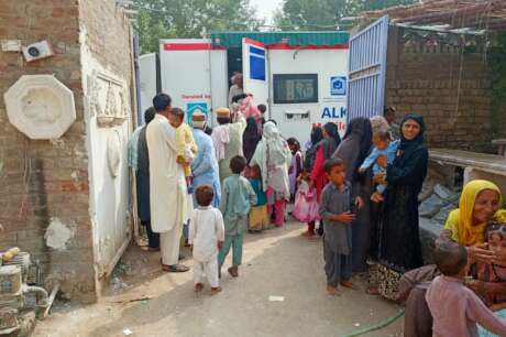Support Mobile Health Unit in Pakistan
